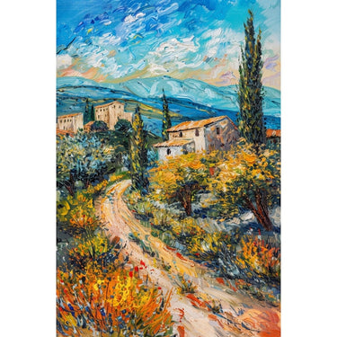 Acrylic Canvas Scenery Image